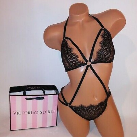 Victoria's Secret Strappy Lace Teddy NWT - Picture 4 of 4